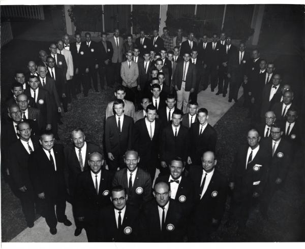 Members of the first Interact club, the Interact Club of Melbourne High School